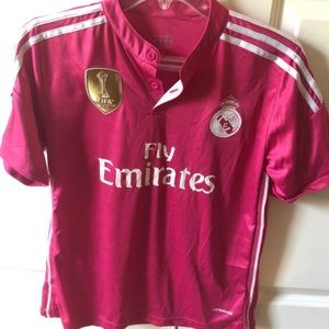 Fly Emirates Ronaldo Pink Polo